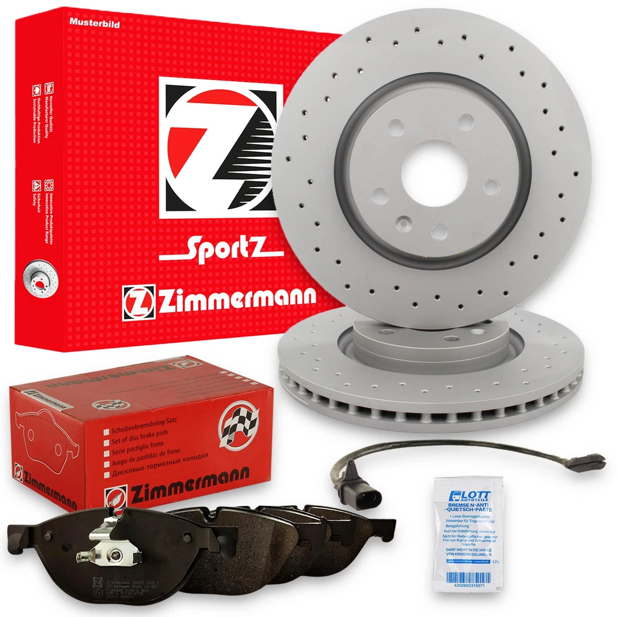 Гальмівні колодки і диски Zimmermann для SEAT Toledo I (1L) - якість і безпека