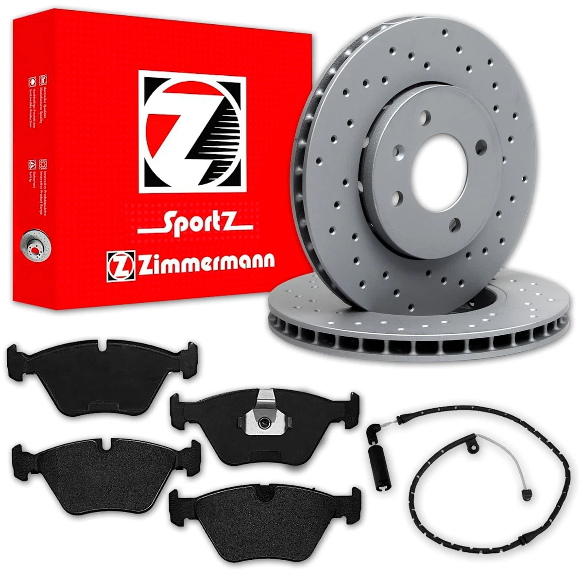 Гальмівні диски та колодки Zimmermann для SKODA FABIA I (6Y3) — безпека та якість