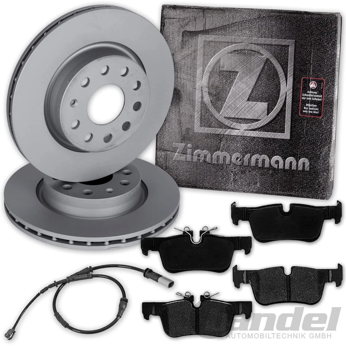 Гальмівні диски та колодки Zimmermann для SEAT ARONA (KJ7) 1.0 TSI — якість і надійність