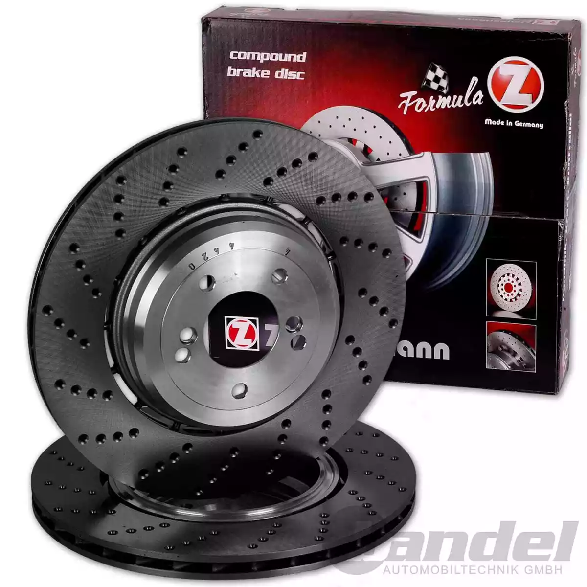 Гальмівні диски та колодки Zimmermann для Mitsubishi Outlander II Гальмівні диски та колодки Zimmermann для Mitsubishi Outlander II