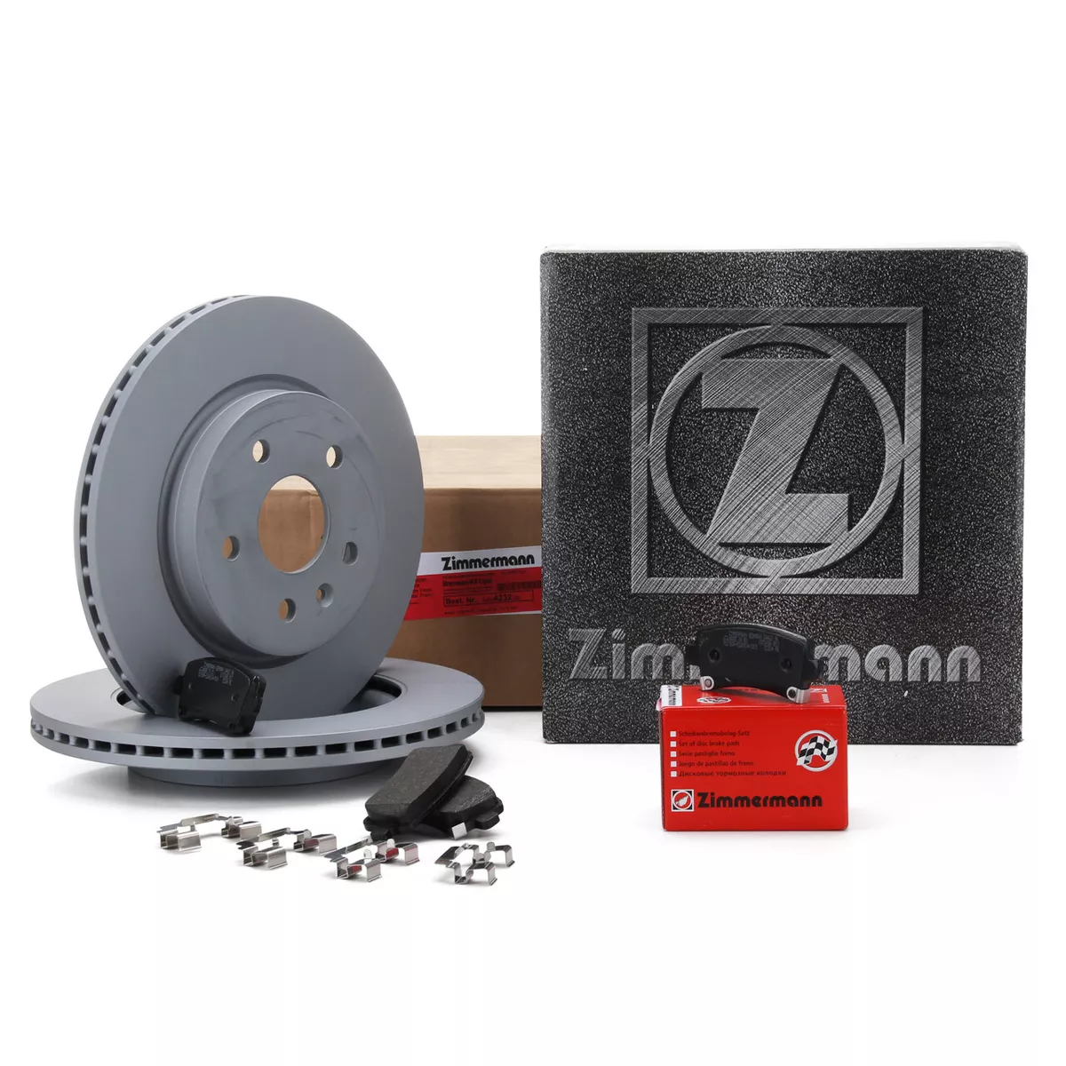 Гальмівні колодки та диски Zimmermann для JAGUAR XK 8 Convertible (X100)