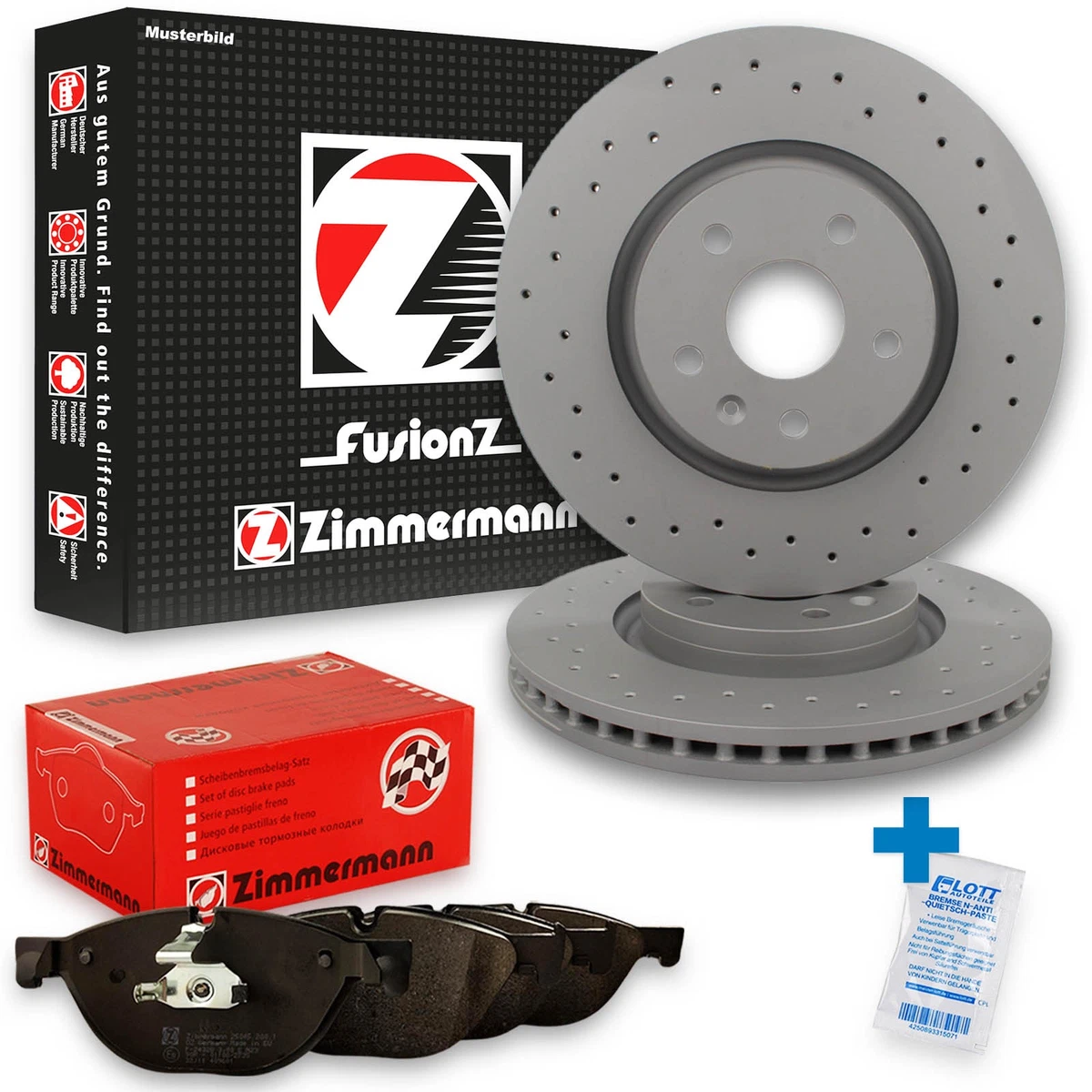 Гальмівні диски Zimmermann для SMART FORTWO КУПЕ (451) 0.8 CDi — якість та безпека