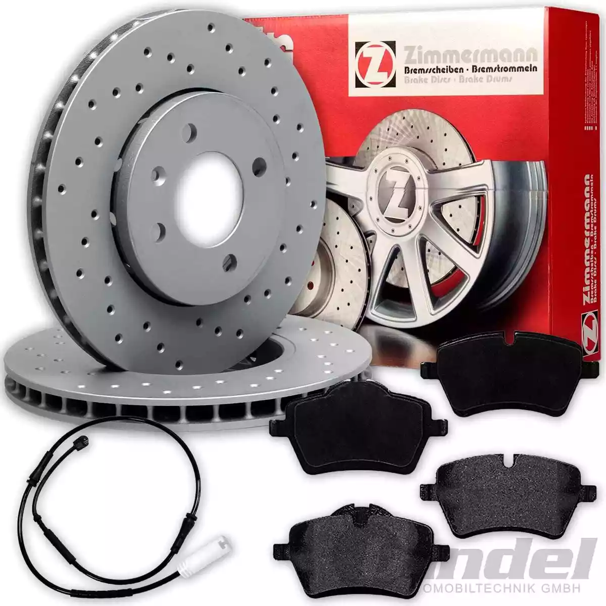 Гальмівні колодки та диски Zimmermann для Ford Galaxy (WA6) — надійність та безпека