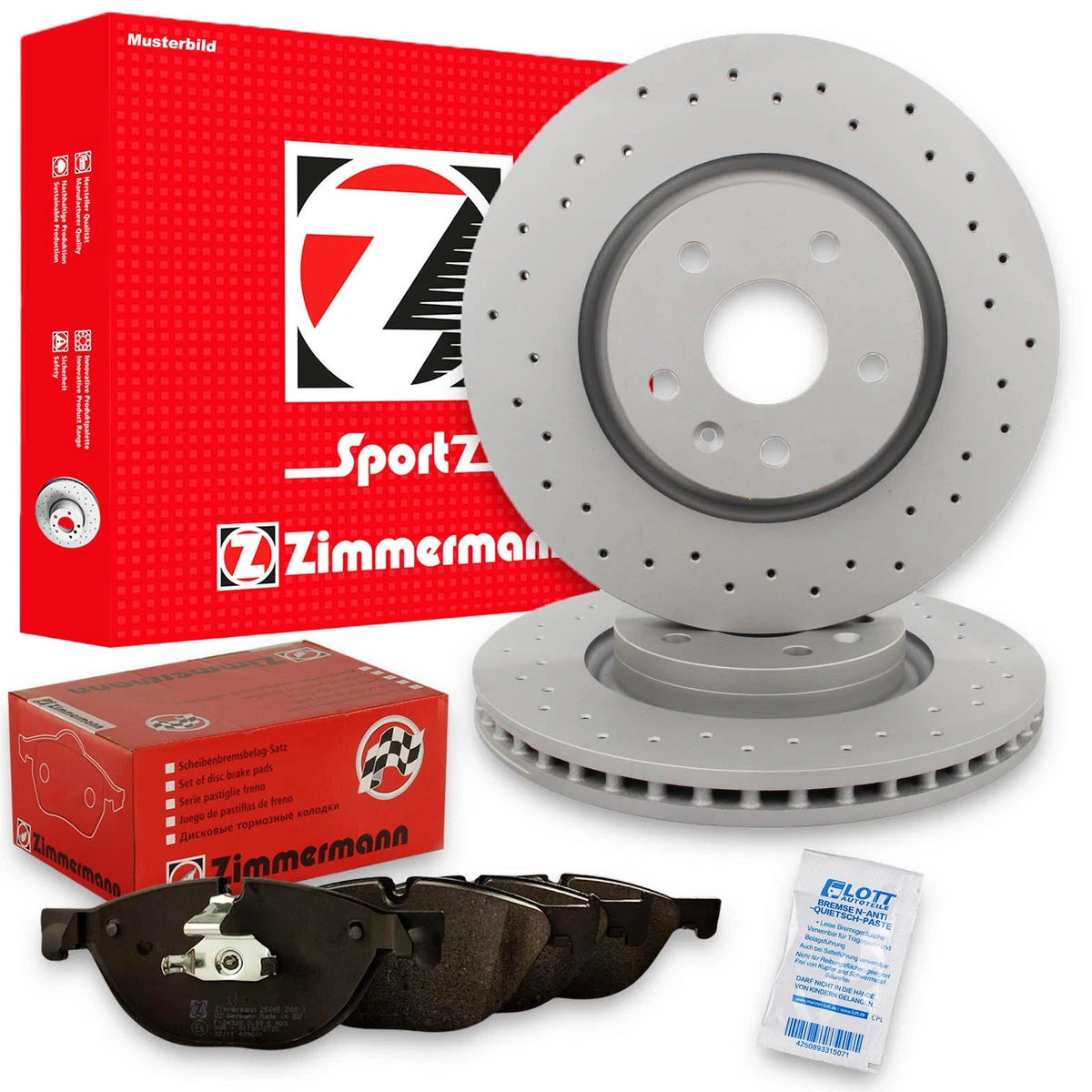 Надійні гальма для Audi A8 (4E2, 4E8): вибір Zimmermann