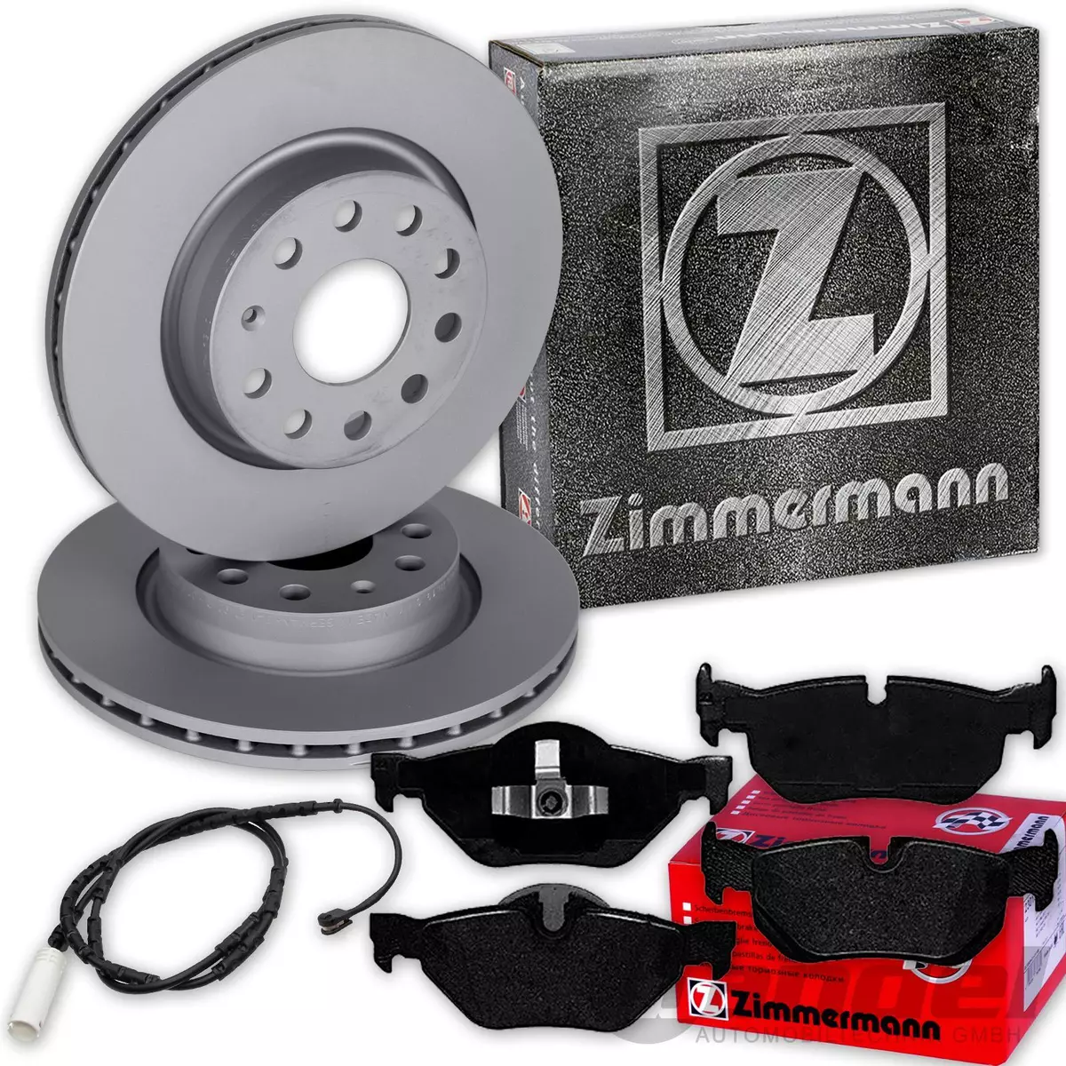 Гальмівні колодки та диски Zimmermann для AUDI A3 Limousine — безпечний вибір