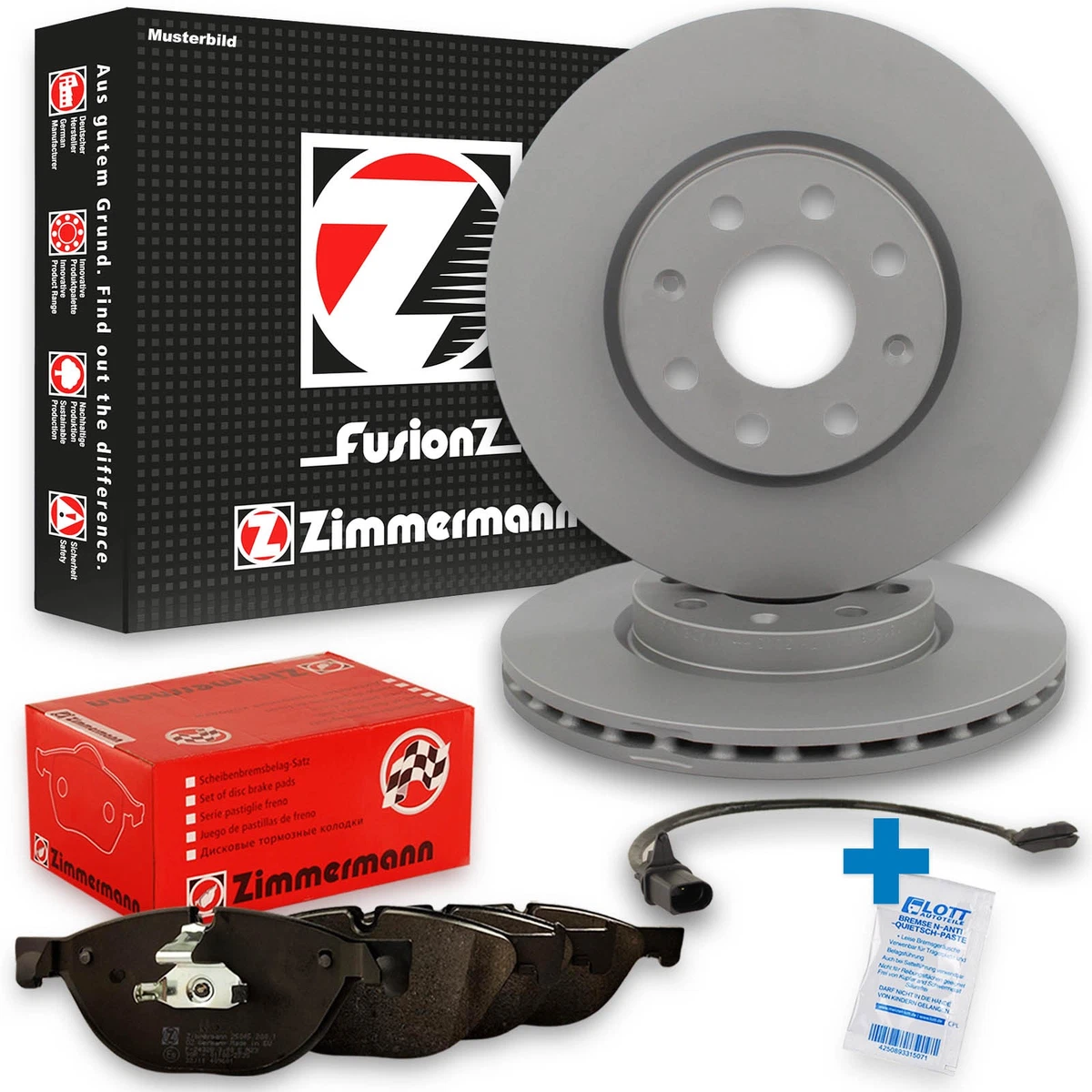 Гальмівні колодки та диски Zimmermann для FIAT BRAVO I (182_): безпека та якість