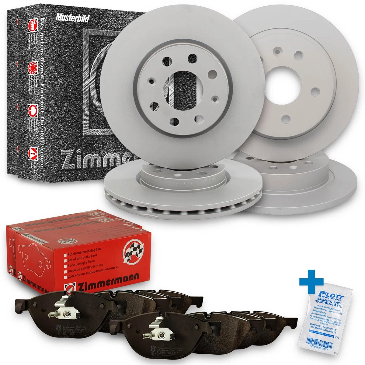 Гальмівні диски Zimmermann для SMART FORTWO КУПЕ (451) 0.8 CDi — якість та безпека