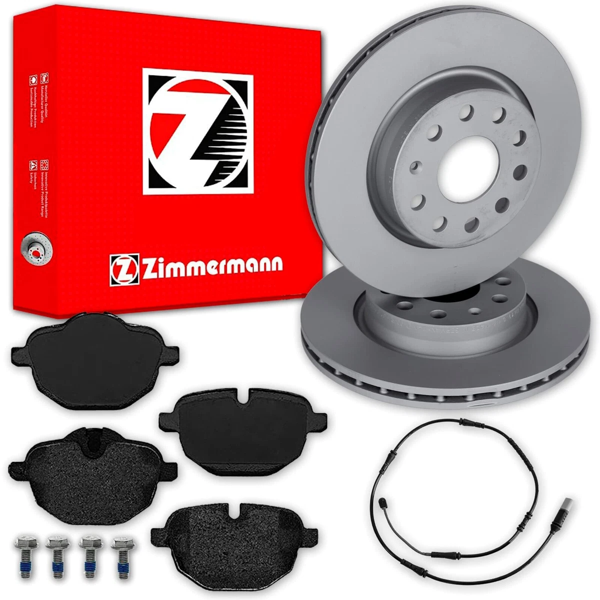 Гальмівні диски та колодки Zimmermann для MERCEDES-BENZ GLE (V167)