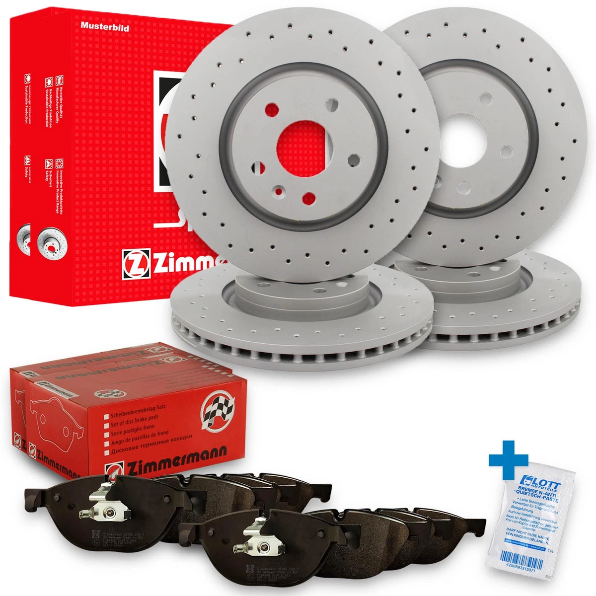 Гальмівні колодки та диски Zimmermann для Opel Zafira B (A05) — найкращий вибір Гальмівні колодки та диски Zimmermann для Opel Zafira B (A05) — найкращий вибір