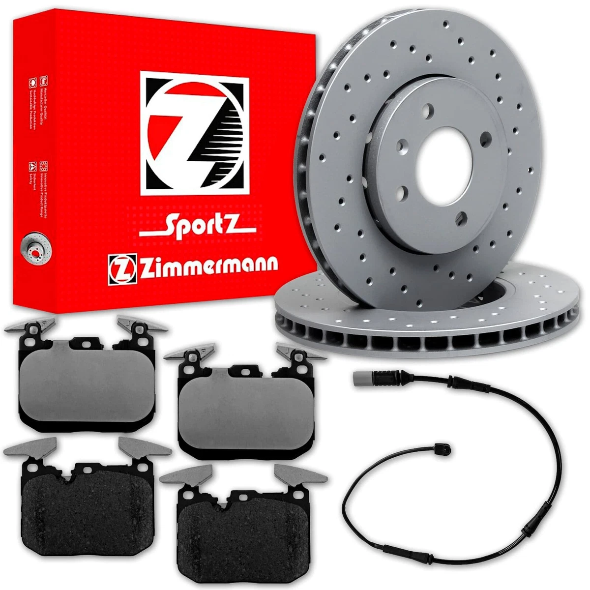 Гальмівні диски та колодки Zimmermann для MERCEDES-BENZ GLE (V167)