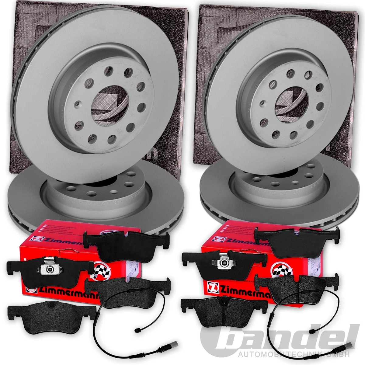 Якісні гальмівні диски та колодки Zimmermann для Mazda 323 F V (BA)