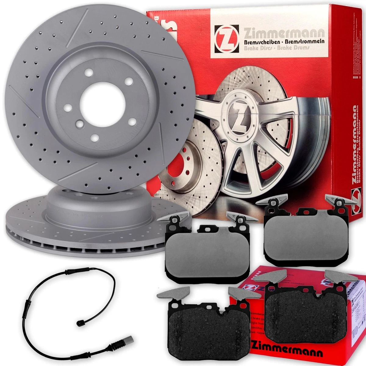 Найкращі гальмівні колодки та диски Zimmermann для FIAT DOBLO 1.4