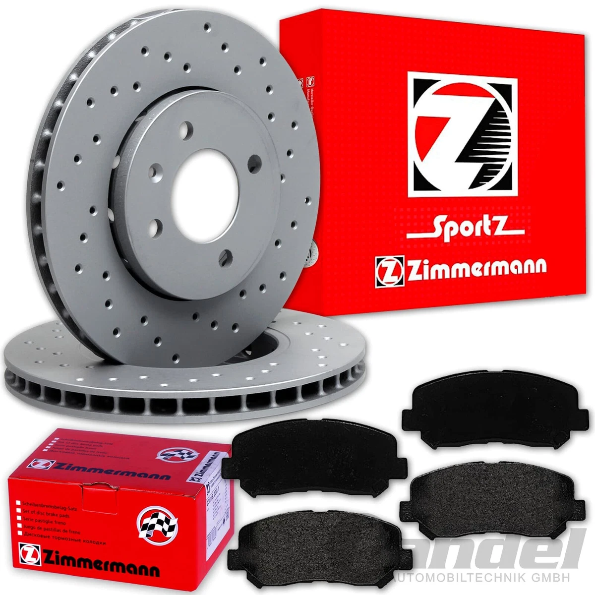 Гальмівні колодки і диски Zimmermann для AUDI Q3 (F3B): безпека та якість