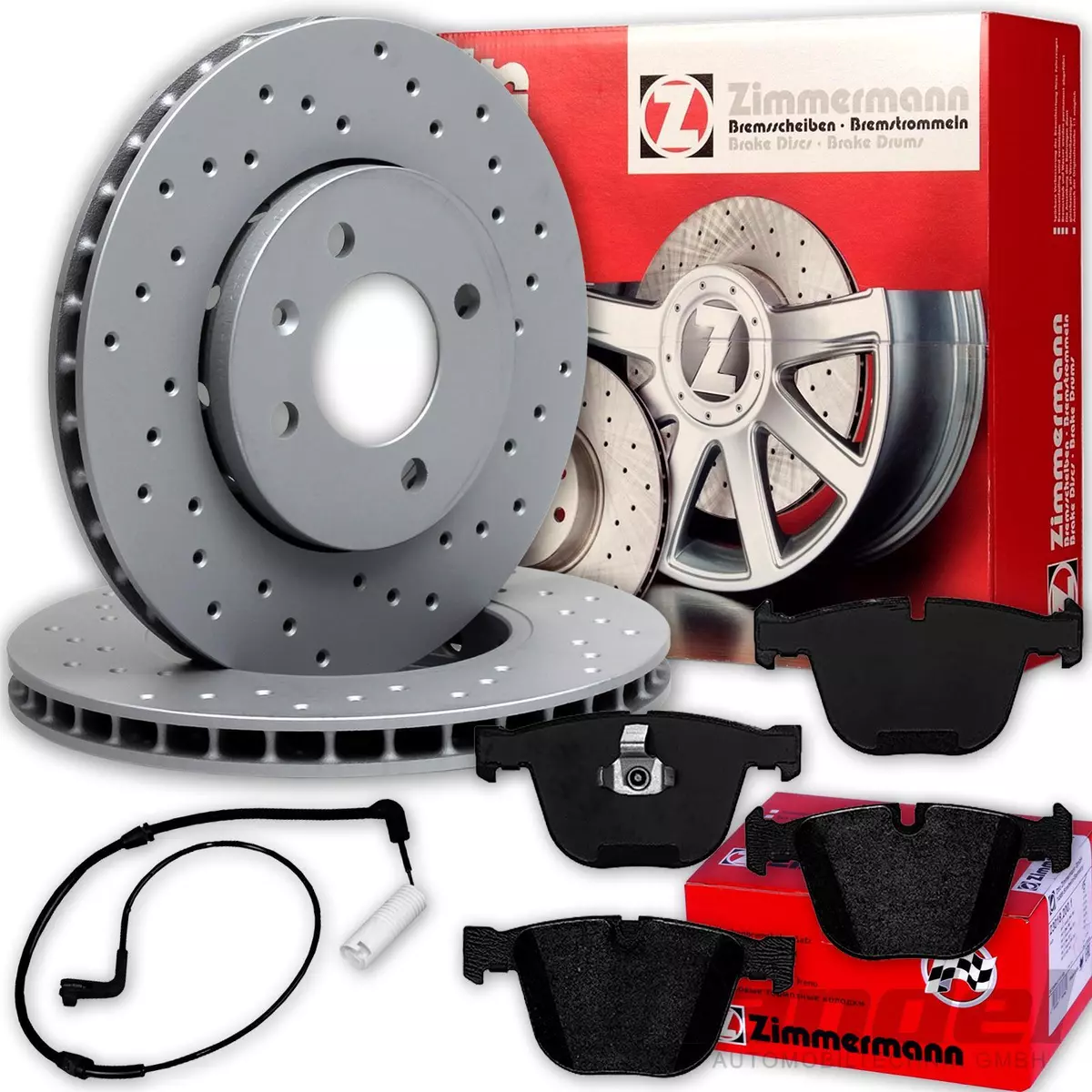 Якісні гальмівні диски та колодки Zimmermann для Mazda 323 F V (BA)