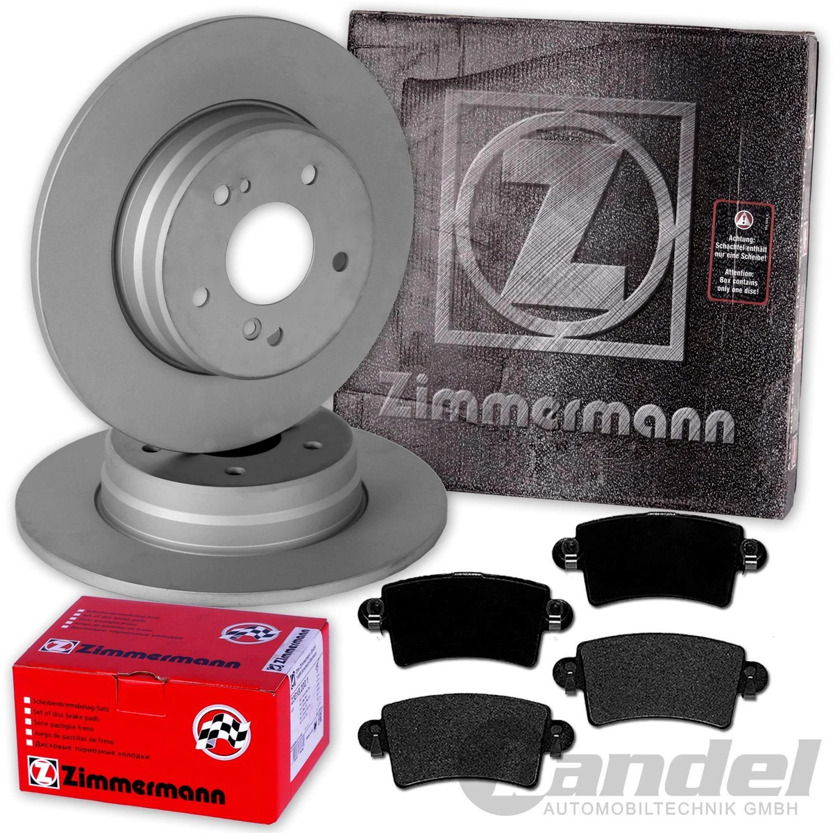 Гальмівні диски та колодки Zimmermann для SEAT ARONA (KJ7) 1.0 TSI — якість і надійність