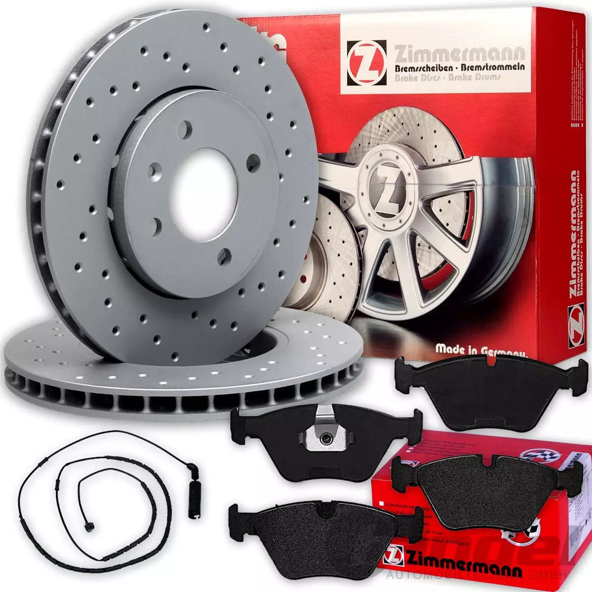 Гальмівні колодки та диски Zimmermann для Ford Galaxy (WA6) — надійність та безпека