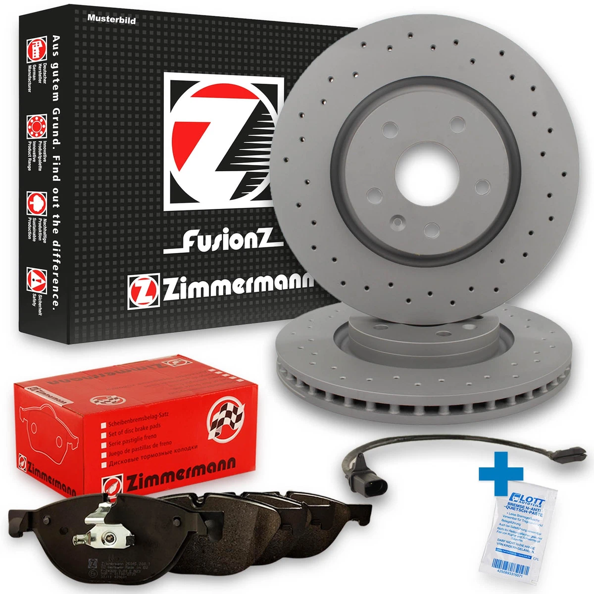 Висока якість Zimmermann для MAZDA CX-3 (DK) 1.5 SKYACTIV-D