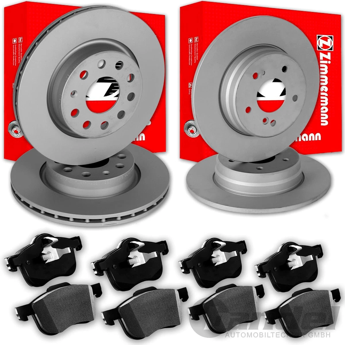 Якісні гальмівні диски та колодки Zimmermann для Mazda 323 F V (BA)