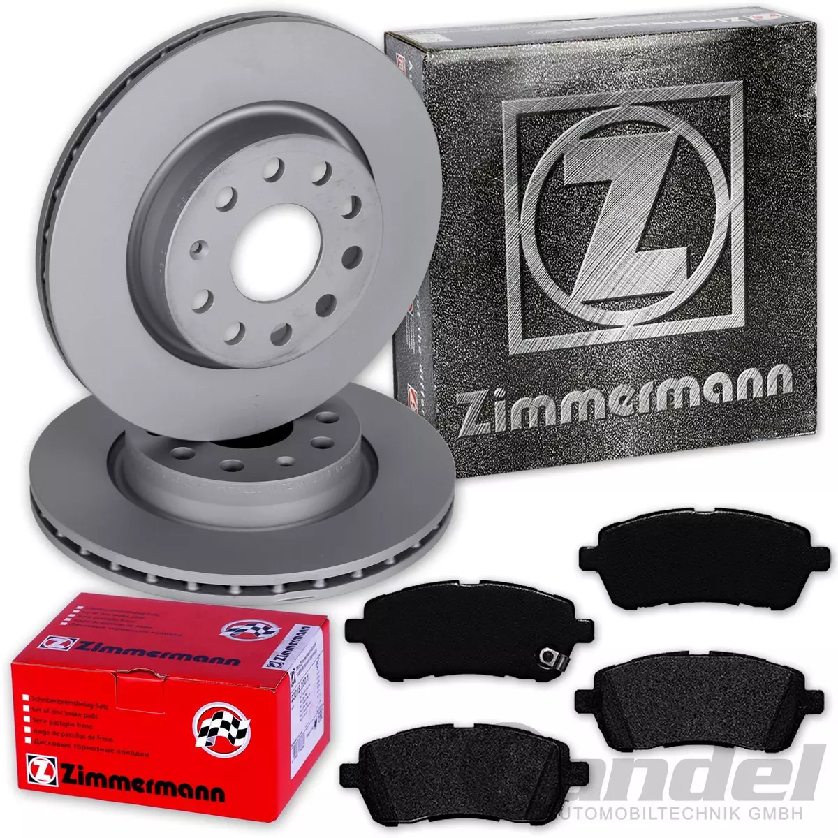 Гальмівні колодки та диски Zimmermann для Ford Galaxy (WA6) — надійність та безпека
